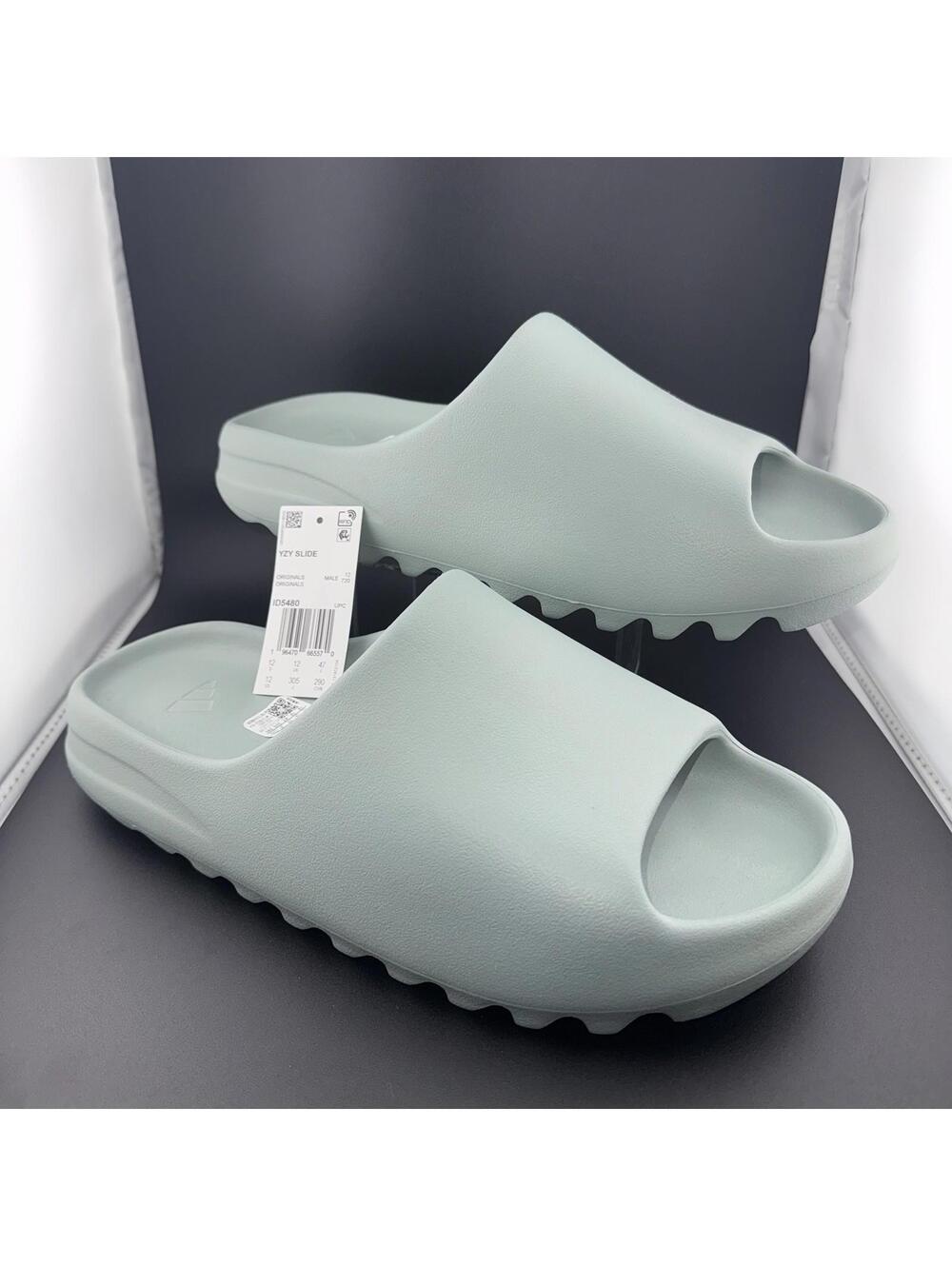 NIB Authentic Adidas Yeezy Slide Salt ID5480 Brand New - Men size 12